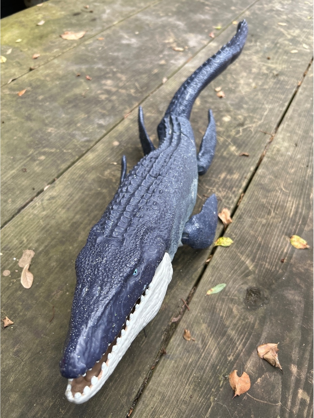 Jurassic Park Mosasaurus 28” Fallen Kingdon Posable Displayable 2017 Mattel